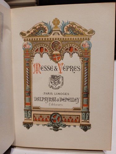 Messe vêpres 1912 - messe,