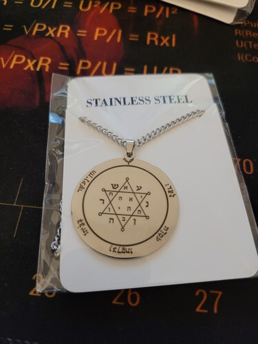 Pendentif deuxième pentacle - pendentif,