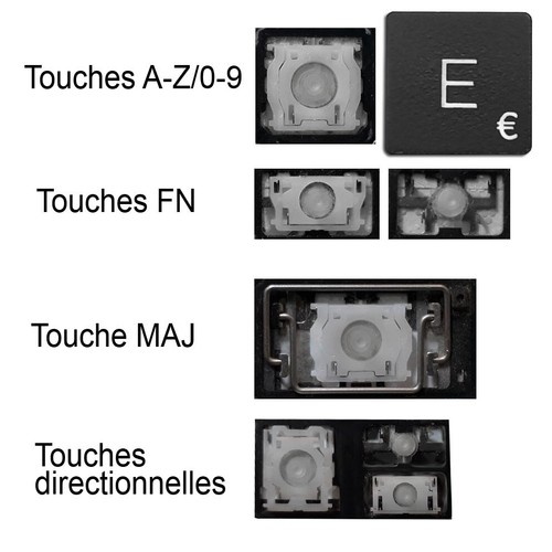 Touche clavier pour hp - touche, de