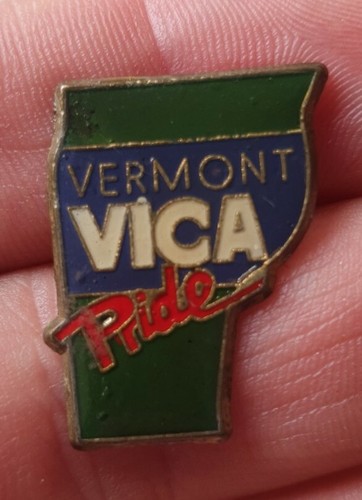 Vermont vica pride - usa, pin's