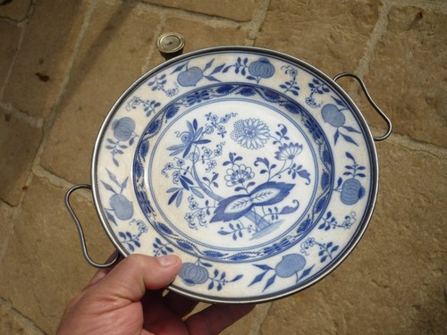 Ancienne assiette bouillie - a,
