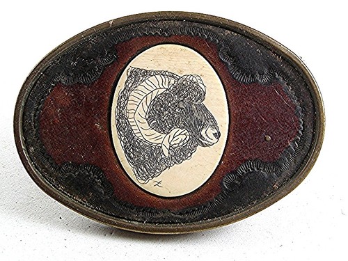 Vintage scrimshaw grand klaxon - vintage,