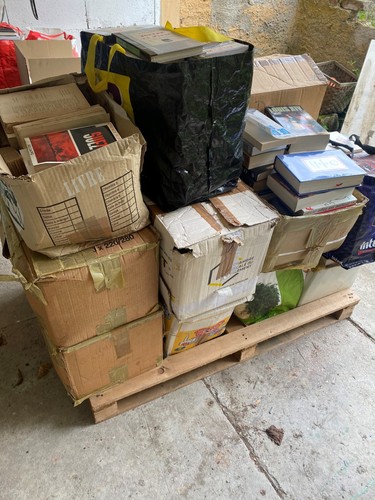 Lot palette cartons - lot, 20