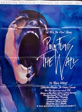 PINK FLOYD THE WALL 1982 vintage original French movie poster