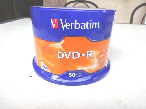 Verbartim dvd disques - dvd-r, 50