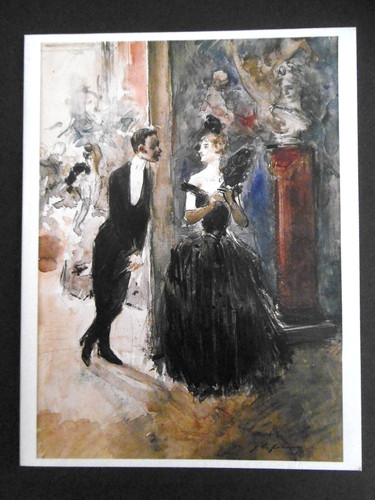 Jean louis forain carton - forain, le