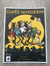 ETIQUETTE VIN BD Cuvée Frank Margerin Domaine La Colombelle Béziers