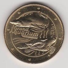 2010 COIN MEDAILLE SOUVENIR A-B - 35 400 AQUARIUM REQUIN SHARK TORTUE SEA TURTLE