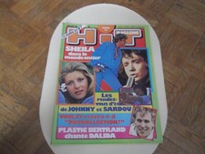 Sheila  Claude François  magazine HIT N° 78   Sylvie   Johnny Hallyday  Sardou  