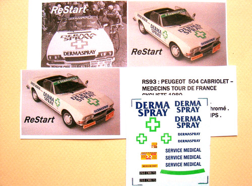 Rs093 decal restart 43 - restart, 1/43