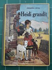 Heidi Grandit / Heidi Jeune fille / Heidi et ses Enfants / ensemble de 3 livres