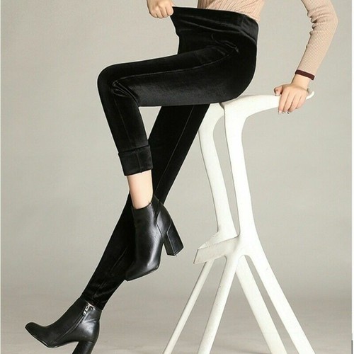 Noir femme velours - noir,