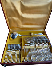 Ménagère de 37 pièces – Orfèvrerie Argental – Métal argenté