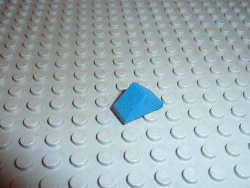 Lego bleu slope brick réf - x,