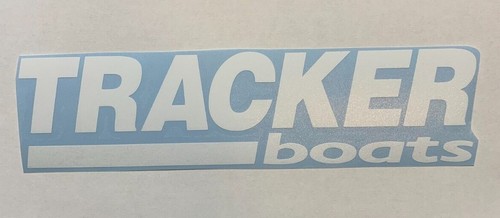 Tracker boats logo die cut - boats,