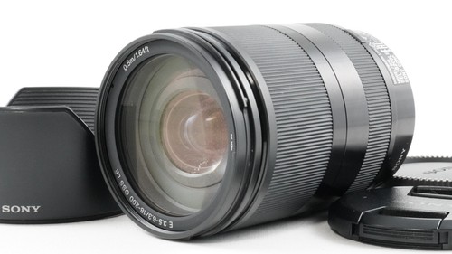Objectif zoom noir sony - objectif, e