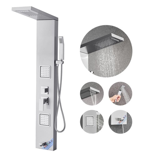 Colonne douche acier - en,