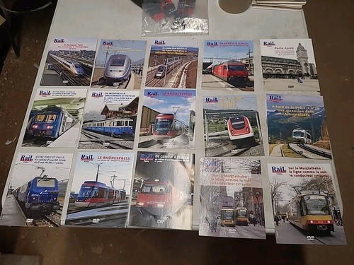 Lot dvd rail passion - lot,