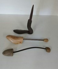 Outils anciens cordonnier enclume formes a chaussures