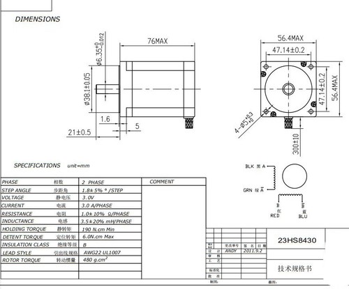 Ship nema 270 in 3a - ship, oz-in