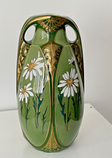 Superbe vase art nouveau Lunéville .