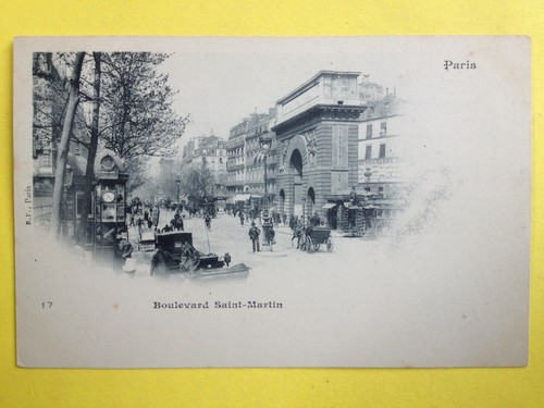 Cpa paris 1900 - 1900, transport