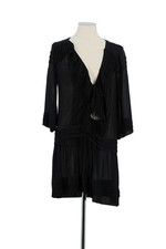 Robe en soie noire Barbara Bui