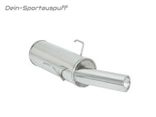 Ragazzon Inox Échappement Sport Citroen Saxo 1.1l 37kW 80mm Rond Roulé