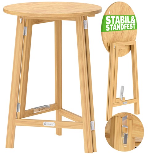 Table haute bois - table,
