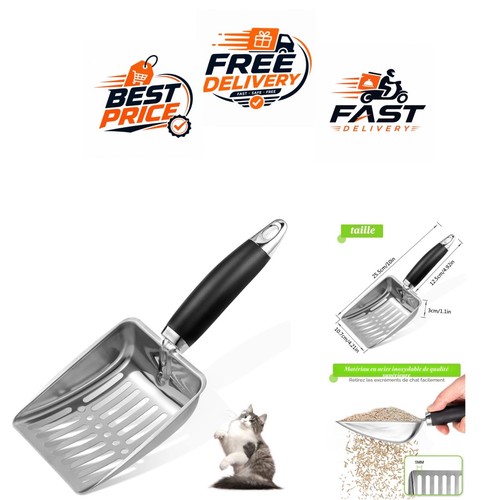 Pelle litière chat acier - chat,