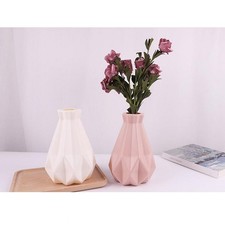  1 Pc Creative Origami En Forme De Vase Moderne Simplicité Géométrique Vase