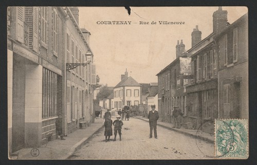 Cpa enseigne cycliste - enseigne,