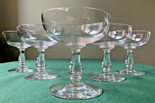 Coupes champagne cristal - coupes,