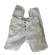 PANTALON BLANC FEMME PLEASE