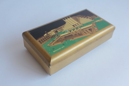 Boîte tôle lithographiée
