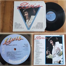 DISQUE LP 33t RPM (12") ELVIS PRESLEY « The sound of your cry » ROCK U.K. (1981)