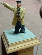 STADDEN FIGURINE MARIN TIMONIER ROYAL NAVY 1943 WWII Plomb peint SOUM 1990