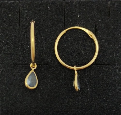 Boucles oreilles or 18k - en,