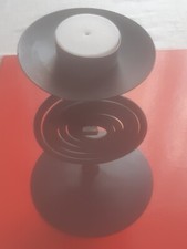 Bougeoir contemporain en fer forgé H 20 Cm