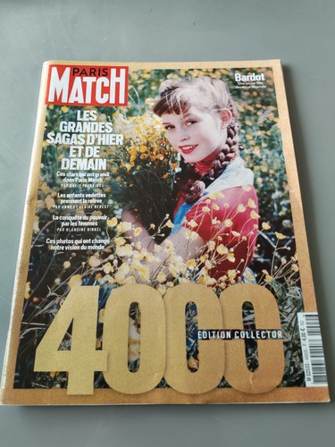 Magazine paris match 4000 - match,