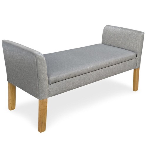 Banquette coffre tissu - banquette,