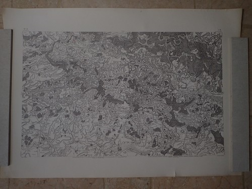 Ancienne carte géographique