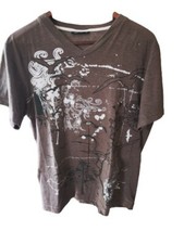 T-shirt taupe pour homme Cedarwood taille M