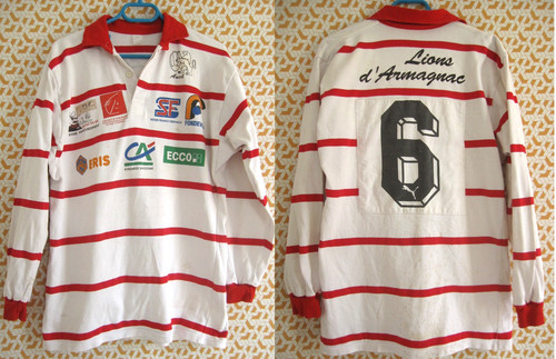 Maillot rugby lions armagnac - maillot,