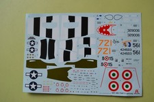 Decals Italeri 1/48 P-38/F-5E Lightning