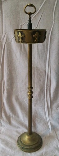 Ancien cendrier sur pied - ancien,