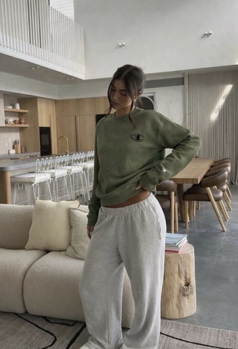 Sweat champion kaki olive - sweat,