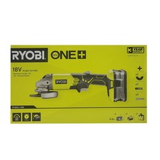 Ryobi R18AG-140S – meuleuse d’angle sans fil 18 V ONE+ 115 mm kit batterie