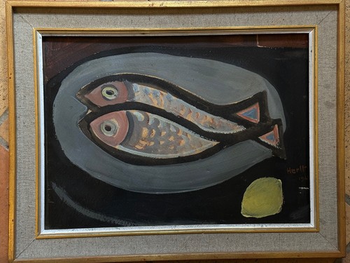 Beau tableau ancien nature - tableau,