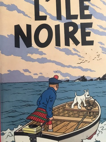 Tintin l île noire - , "